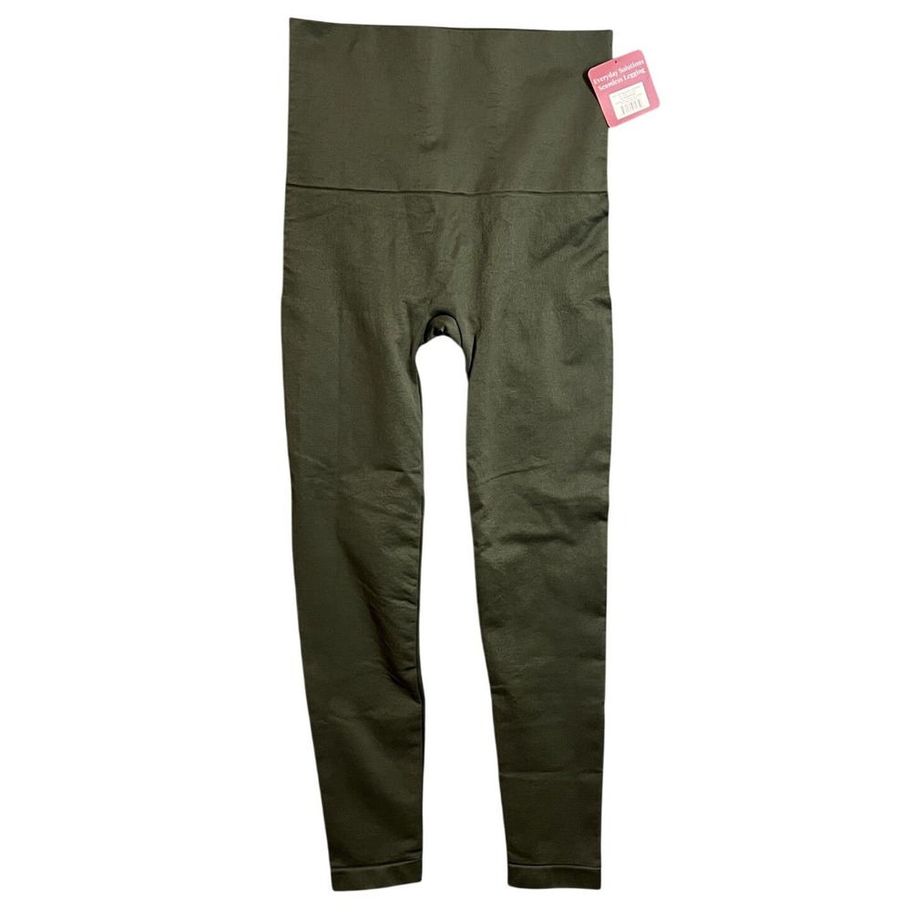 Anti Everyday Solutions Seamless Leggings Olive Green Women's Size Medium NWT
